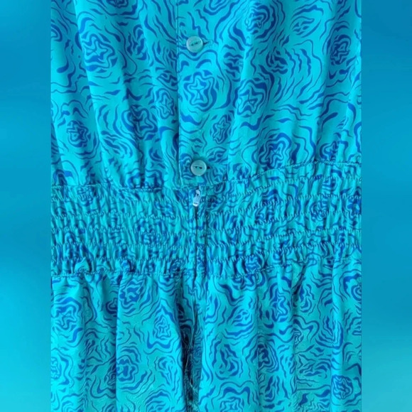 Nora Noa Blue Dress  Vintage Petite 10 - Picture 6 of 10